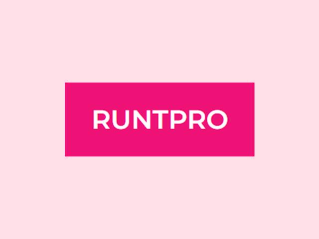 Imagen con el logo de RUNTPRO.